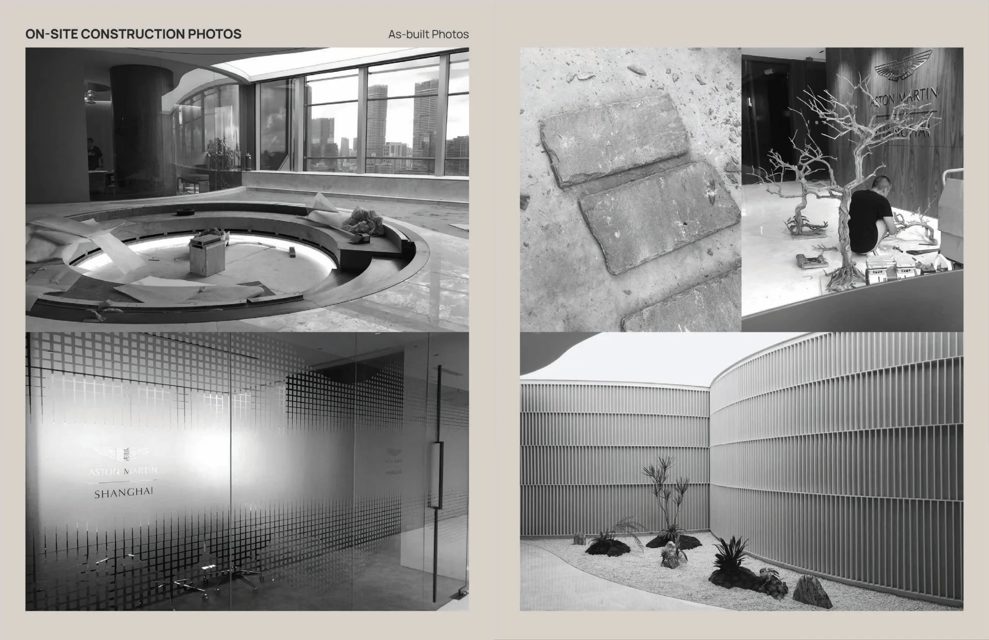 Aston Martin Shanghai Office — original portfolio spread, page 14