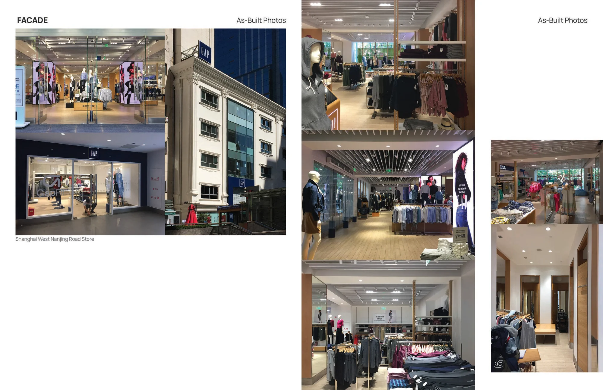 GAP & Old Navy — original portfolio spread, page 46